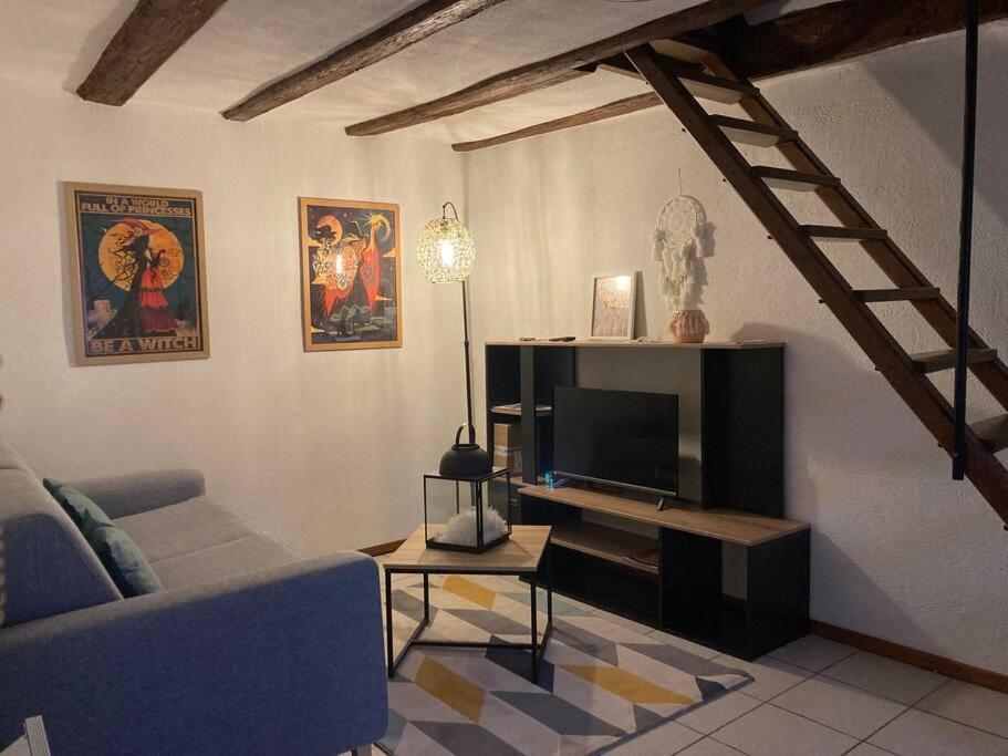 La Sorciere In A Typical Alsatian House Apartment Руфаш Екстериор снимка