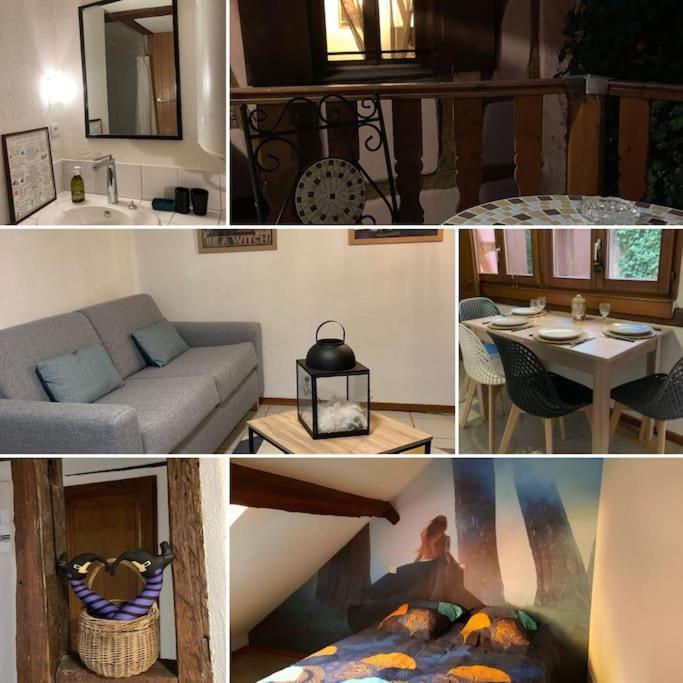 La Sorciere In A Typical Alsatian House Apartment Руфаш Екстериор снимка
